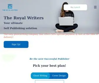 Theroyalwriters.com(The Royal Writers) Screenshot