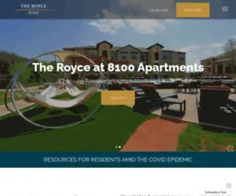 Theroyce8100APTS.com(The Royce Apartments) Screenshot