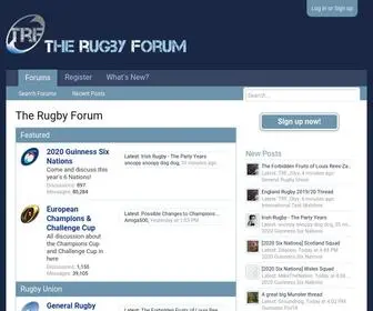 Therugbyforum.com(The Rugby Forum) Screenshot