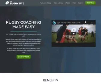 Therugbysite.com(Rugby Drills from the World's Best Coaches & Players) Screenshot