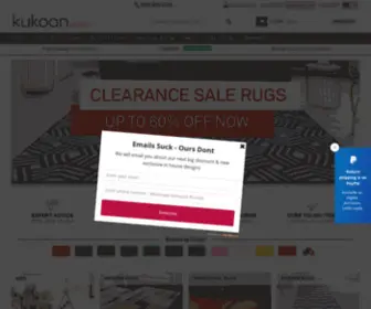Therughouse.co.uk(The Rug House) Screenshot