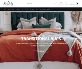 Theruglady.com.au(Buy Modern & Designer Rugs Online in Melbourne VIC) Screenshot