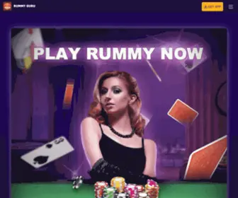 Therummyguru.com(RUMMY GURU) Screenshot