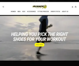 Therunnershop.com(The Runner Shop) Screenshot