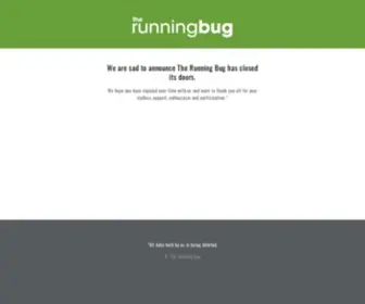 Therunningbug.com(Microsoft Azure Web App) Screenshot