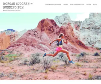 Therunningbum.com(Morgan Sjogren) Screenshot