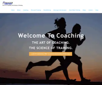 Therunningcenter.com(The Art of Coaching) Screenshot