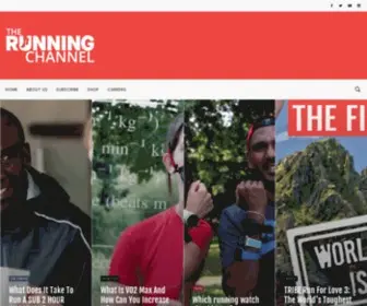 Therunningchannel.com(The Running Channel) Screenshot