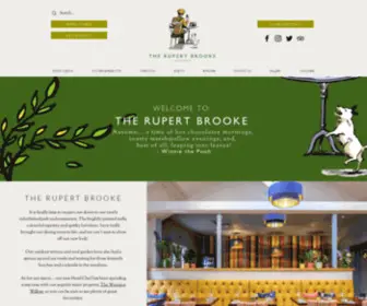 Therupertbrooke.com(The Rupert Brooke) Screenshot