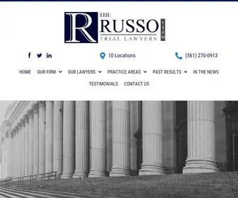 Therussofirm.com(The Russo Law Firm) Screenshot