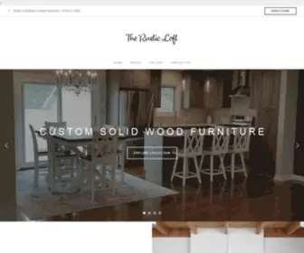 Therusticloftli.com(The Rustic Loft) Screenshot