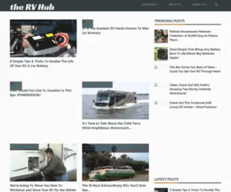 Thervhub.com(The RV Hub) Screenshot