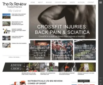 Therxreview.com(Health and Wellness News) Screenshot