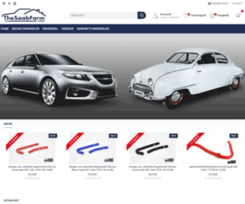 Thesaabfarm.com(SAAB Parts) Screenshot