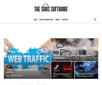 Thesaassoftware.com(The saas software) Screenshot