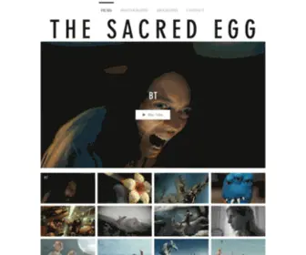 Thesacredegg.com(THE SACRED EGG) Screenshot