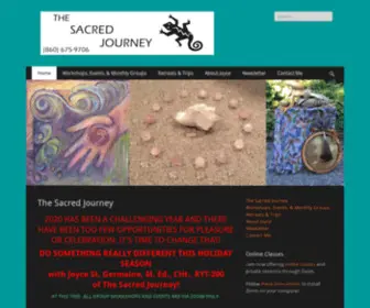 Thesacredjourney.biz(The Sacred Journey) Screenshot