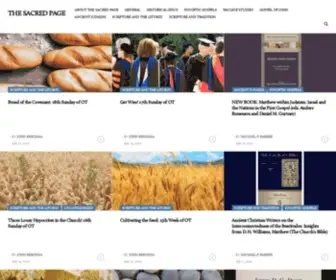 Thesacredpage.com(The Sacred Page) Screenshot