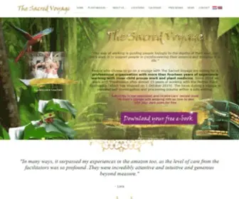Thesacredvoyage.com(The Sacred Voyage) Screenshot