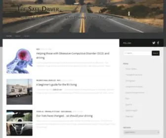 Thesafedriver.ca(Driving safely) Screenshot