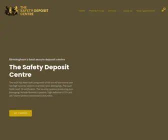 Thesafetydepositcentre.co.uk(The Safety Deposit Centre) Screenshot