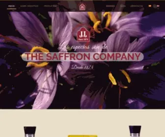 Thesaffroncompany.com(Especias, condimentos, productos bio y sales del mundo) Screenshot