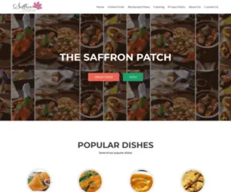 Thesaffronpatch.com(Authentic Indian Cuisine) Screenshot