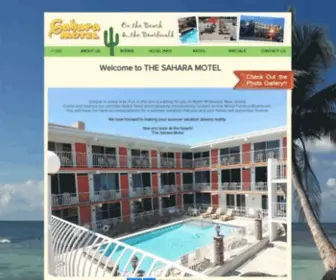 Thesaharamotel.com(HOME) Screenshot