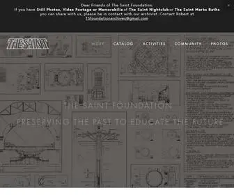 Thesaintfoundation.org(The Saint Foundation) Screenshot
