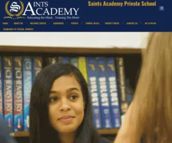 Thesaintsacademy.com(Saints Academy Private School) Screenshot