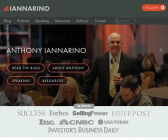 Thesalesblog.com(Anthony Iannarino) Screenshot