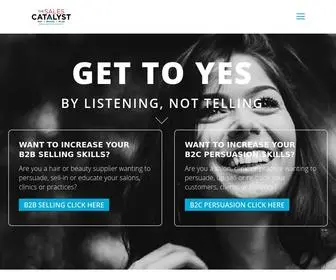 Thesalescatalyst.com.au(The SALES CATALYST) Screenshot