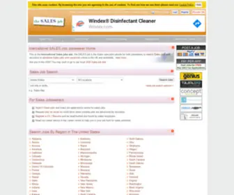 Thesalesjob.com(Thesalesjob) Screenshot