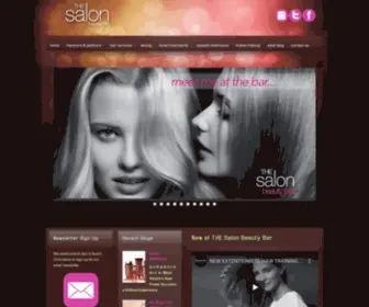 Thesalonbeautybar.com(THE Salon Beauty Bar) Screenshot