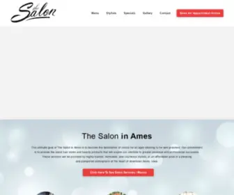Thesaloninames.com(Salon In Ames) Screenshot
