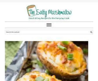 Thesaltymarshmallow.com(Quick and Easy Recipes for the Everyday Cook) Screenshot