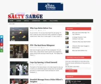 Thesaltysarge.com(The Salty Sarge) Screenshot