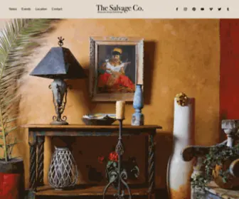 Thesalvageco.com(Beautiful Rustic Mexican) Screenshot