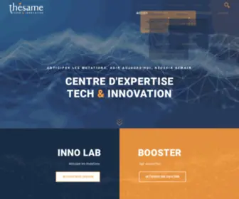 Thesame-Innovation.com(Thésame) Screenshot