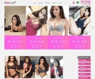 Thesamjain.com(Goa Escorts Service) Screenshot