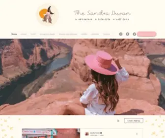 Thesandraduran.com(New Yorker Soul in the Old Wild West. The Sandra Duran) Screenshot