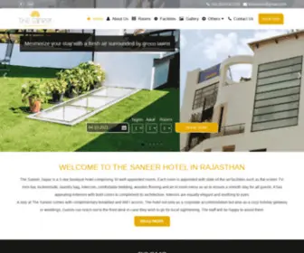 Thesaneer.com(The Saneer boutique & Apartment) Screenshot