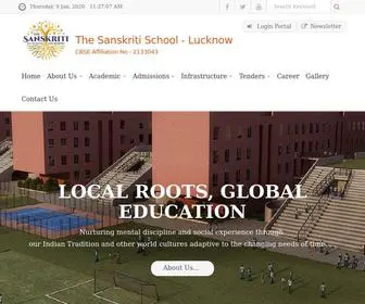 Thesanskriti.edu.in(The Sanskriti School) Screenshot