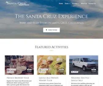 Thesantacruzexperience.com(The Santa Cruz Experience) Screenshot