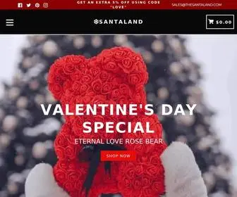 Thesantaland.com(Visit) Screenshot