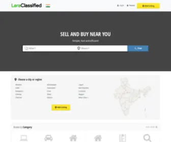 ThesantoshJha.com(Geo Classified Ads CMS) Screenshot