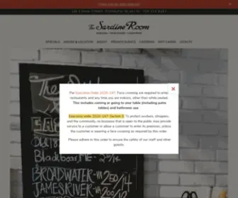 Thesardineroom.com(The Sardine Room) Screenshot