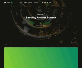 Thesascon.com(Security Analyst Summit (SAS)) Screenshot