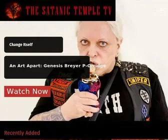 Thesatanictemple.tv(The Satanic Temple TV) Screenshot