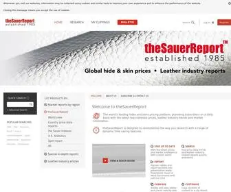 Thesauerreport.com(Thesauerreport) Screenshot